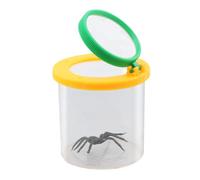 Viewer Box Observation Jars With Magnifier 3X And 6X Magnification Kids Portable Biology Observer Tools For Student Kids Nature Exploration Toys With Magnifying Loupe