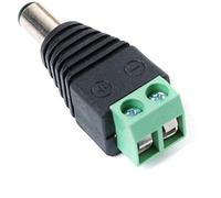 Viewi SSL Satellites 4-Pack 5.5mm x 2.1mm 12V DC Power Cable Male Plug Jack Adapter Connector Plug Adapter for CCTV Camera