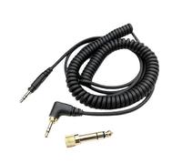 Viewleaf Spring Headphone Cable For Technics Eah-dj1200 Headset Replacement Cable With 3.5mm And 6.35mm Connectors
