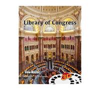 ViewMaster 3 Reel Set LIBRARY OF CONGRESS - 3D Viewer for Kids & Young Adults - Includes 3 Reel Set