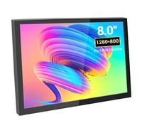 VIEWMEI 8 Inch Portable Touch Screen Monitor HDMI Monitor 1280 x 800 Resolution for PC Laptop Compatible with Game Consoles