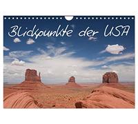 Viewpoints of the USA UK-Version (Wall Calendar 2026 DIN A4 Landscape), CALVENDO 12 Month Wall Calendar