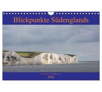 Viewpoints South of England UK-Version (Wall Calendar 2026 DIN A4 Landscape), CALVENDO 12 Month Wall Calendar