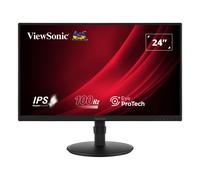 ViewSonic 24" Monitor - VA2408-HDJ - Full HD IPS 100Hz HDMI, DisplayPort,
