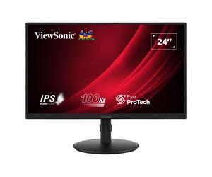 ViewSonic 24" Monitor - VA2408-HDJ - Full HD IPS 100Hz HDMI, DisplayPort,