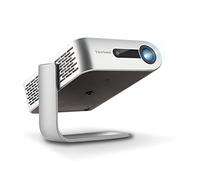ViewSonic M1 Portable LED Projector for Home & Family Entertainment with Harman Kardon Audio,Silver