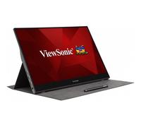 Viewsonic TD1655 computer monitor 39.6 cm (15.6") 1920 x 1080 pixels Full HD LED Touchscreen Multi-user Black, Silver