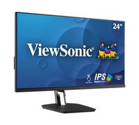 ViewSonic TD2455 24-inch IPS Full HD 10-Point Touch Monitor with Advanced Dual-Hinge Ergonomics, USB Type-C, HDMI, DisplayPort Out, Eye Care for Remote Collaboration