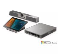ViewSonic TeamJoin TRS10-UB for Microsoft Teams Rooms including Mini PC MPC310-W31-TU, MRC1010-TN Touch Console 10 Inch and UMB202 3-in-1 4K UHD Video Conference Camera