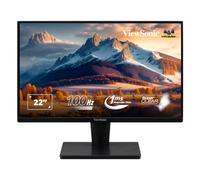 ViewSonic VA2215-H 22-inch 1080p Full HD Monitor with Frameless Design, 75Hz, VGA, HDMI, Eye Care for Work and Study at Home