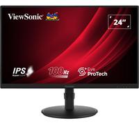 VIEWSONIC VA2408-HDJ Full HD 24" LED Monitor - Black, Black