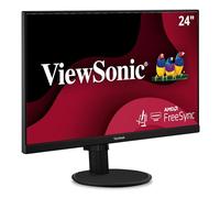 ViewSonic VA2447-MHJ 24 Inch Full HD 1080p Monitor with Advanced Ergonomics, Ultra-Thin Bezel, AMD FreeSync, 100Hz, Eye Care, and HDMI, VGA Inputs for Home and Office