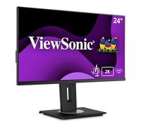 ViewSonic VG Series VG2455-2K LED Display 61 cm (24 Inches) Quad HD Black - Flat PC Screens (61 cm (24 Inches), 2560 x 1440 Pixels, Quad HD, LED, 5 ms, Black)