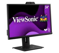 ViewSonic VG2440V 24-inch IPS Full HD Video Conferencing Monitor with 1080p FHD Webcam, Microphone, Dual Integrated Speakers, Ergonomics, HDMI, DisplayPort, VGA