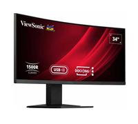 ViewSonic VG3419C 34-inch UWQHD Ultra-Wide Curved Monitor [EEK: G]