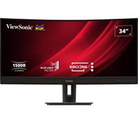 ViewSonic VG3456C 34" UltraWide Curved Monitor - VA, 100Hz, 5ms, Speakers, HDMI