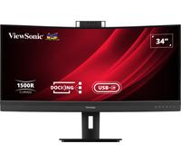 ViewSonic VG3457CV 34" VA Monitor, 3440 x 1440 UWQHD, 100Hz, 5ms