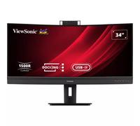 Viewsonic VG3457CV LED display 86.4 cm (34") 3440 x 1440 pixels UltraWide Quad HD Black
