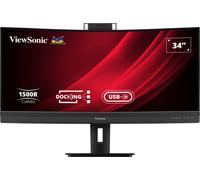 Viewsonic VG3457CV LED display 86.4 cm (34") 3440 x 1440 pixels UltraWide Quad HD Black