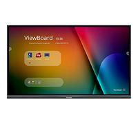 ViewSonic ViewBoard IFP7550-3 - Class 75' LED display - Interactive - with PC insertion option and Touch screen (Multi Touch) - 4K UHD (2160p) 3840 x 2160 - D-LED Backlight