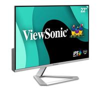 ViewSonic VX2276-SMHD 22-inch Full HD Frameless IPS Monitor (Ultra slim bezel VGA HDMI DisplayPort Speakers) - Silver