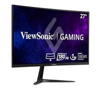 ViewSonic VX2718-PC-MHD 27-inch 1080p HD Curved Gaming Monitor, 165Hz, 1ms, Dual Integrated Speakers, Adaptive Sync, DisplayPort, 2x HDMI, for Home Entertainment and Gaming