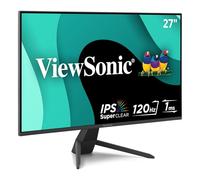 ViewSonic VX2770-MHD 27 inch Gaming Monitor | 1ms, Variable Refresh Rate, FreeSync, HDMI, DisplayPort, VGA, Eye Care, Home Office, Laptop, PC, Mac, Anti Glare, 300 Nits