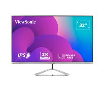 Viewsonic VX Series VX3276-2K-mhd-2 computer monitor 81.3 cm (32") 2560 x 1440 pixels Quad HD LED Silver