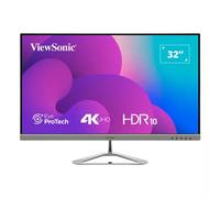 Viewsonic VX Series VX3276-4K-mhd LED display 81.3 cm (32") 3840 x 2160 pixels 4K Ultra HD Silver