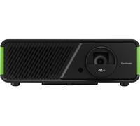 VIEWSONIC X1-4KE PRO Smart 4K Ultra HD Gaming Projector, Black,Green