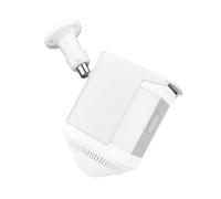 VIEWZONE Protective Case for Ring Spotlight Cam Plus, Wall Mount Bracket, Plastic Skin Cover Case for Camera Protection from Sun/Rain/Dust,1-Pack, White, Camera Not Included