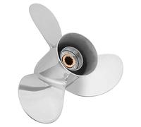 VIF 13 1/4 x 17 Boat Propeller for Yamaha Engines OEM Upgrade Stainless Steel Outboard Motors 60/70/75/80/85/90/100/115 HP 15 Tooth, RH,14p 15p 17p 19p 21p (13 1/4 x 17)