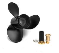VIF Jason Marine 13 1/4 x17 Upgrade Aluminum Outboard Propeller fit Mercury Engines 40-140HP, Ref No. 48-77344A45,15 Spline Tooth, RH(Include Hub Kits)