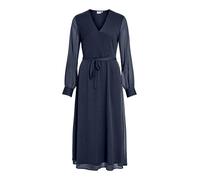 Vila Falia Long Sleeve Dress Blue 44 Woman