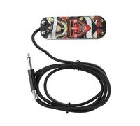VIFER Tattoo Foot Pedal Stainless Steel Tattoo Machine Power Supply Ghost Head Foot Pedals with Power Cable for Tattoo Artists and Salon