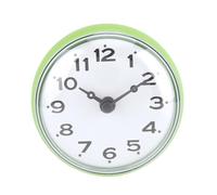 VIFERR Bathroom Shower Kitchen Clock Timer, Digital Washroom Clock,Waterproof Suction Wall Window Mirror Bath Shower Clocks, Bathroom Accessories(Green)