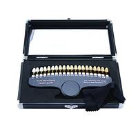 VIFERR Dental Color Comparator Dental Shade Guide 20 Colors 3D Teeth Whitening Kit with Mirror Teeth Whitening Oral Care