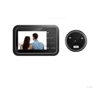 VIFERR Door Viewer Peephole, 2.4 inch TFT LCD Display Smart cat Eye Camera with doorbell, 0.3MP,105° Wide Angle,IR Night Vision(AAA Battery not Included)