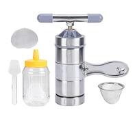 VIFERR Honey Presser Mini Portable Honey Extractor Stainless Steel Manual Honey Presser Machine Beekeeping Tool for Beekeeping Agriculture