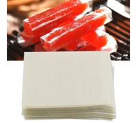 VIFERR Nougat Paper - 500Pcs Wafer Paper Edible Rice Paper Handmade Candy Wrapping Sheets for Cupcakes Caramel Toffee