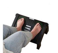 VIFERR Office Foot Rest Under Desk 6 Height Adjustable Footrest Wedged-Shape Non-Slip Foot Stool with Massage Function Relieve Leg Pain for Office Home