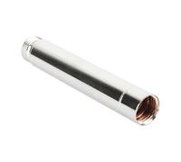 VIFERR Shower Head Extension Arm 4inch Stainless Steel Shower Extension Tube G1/2 Chrome Shower Pipe Head Extender for Bathroom Accessory