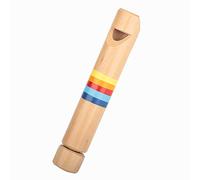 VIFERR Wooden Whistle, Slide Whistle, Wooden Fipple Piccolo Flute Instrument Kids Toy Gift