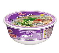 VIFON Pho Vietnamese Beef Rice Noodles Oriental Style Phở Bò - Bowl - 70G 12 pack