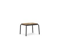 Vig Side Table 55 x 45 cm Black/Robinia