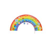 VIGA 44642 Toys - Wall Activity Panel - Rainbow