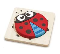 Viga Toys - 50168 - Mini Puzzle Ladybug
