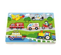 Viga Toys - 51274 - Sound Puzzle - Vehicles