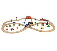 Viga Wooden Train Set 49 Piece