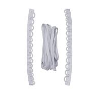 VIGAN 3PCS/Set Satin Wedding Dress Zipper Replacement Adjustable Corset Back Kit Lace-Up Ribbon Ties DIY Craft Wedding Dress (Light Gray)